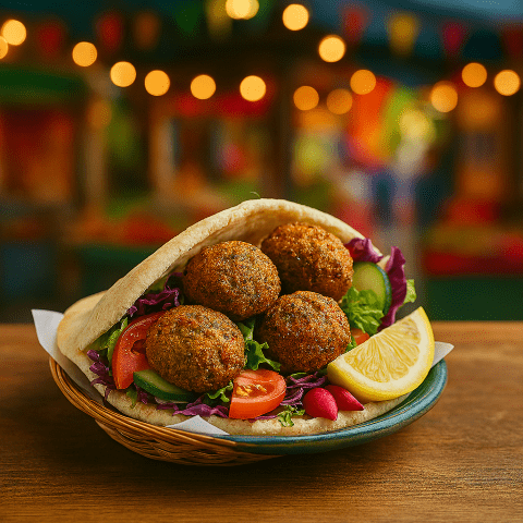 فلافل خوری پر کن بخور